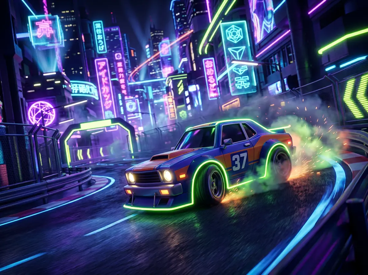 Neon Drift artwork